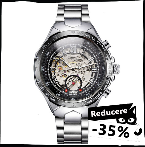 Ceas Automatic Winner Grey Shadow