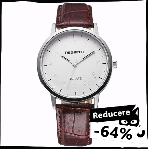 Ceas Quartz REBIRTH Twelve Arabic Signs