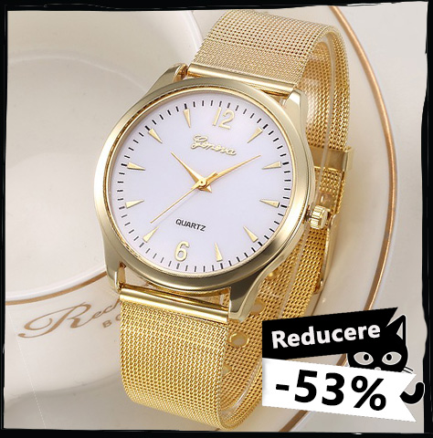 Ceas Dama Quartz Geneva Sunshine