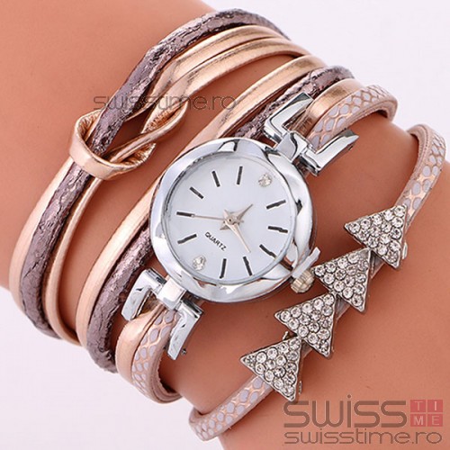 Ceas Dama Quartz Tetrad Crystal