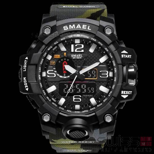 Ceas Sport Quartz S-Shock MudMaster-camouflage