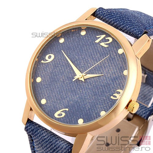 Ceas Dama Quartz Classic Denim