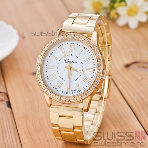 Ceas Dama Quartz Geneva Delight