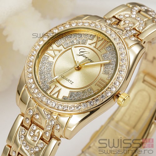 Ceas Dama Quartz Geneva Fierce