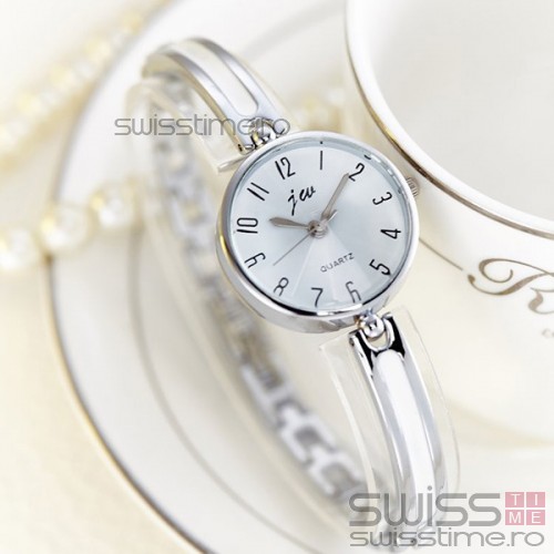 Ceas Dama Quartz jw Splendid-silver