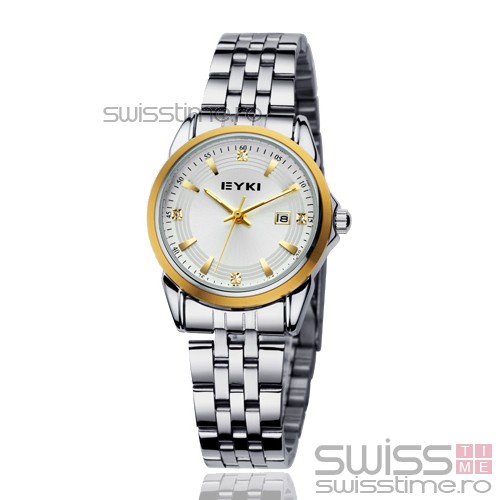 Ceas Dama Quartz Eyki Timeless Date