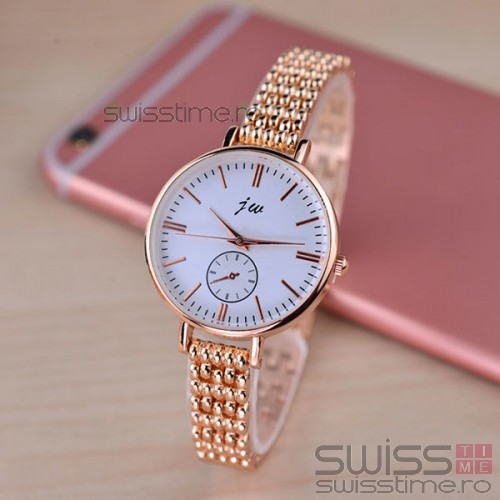 Ceas Dama Quartz jw Fetching-alb