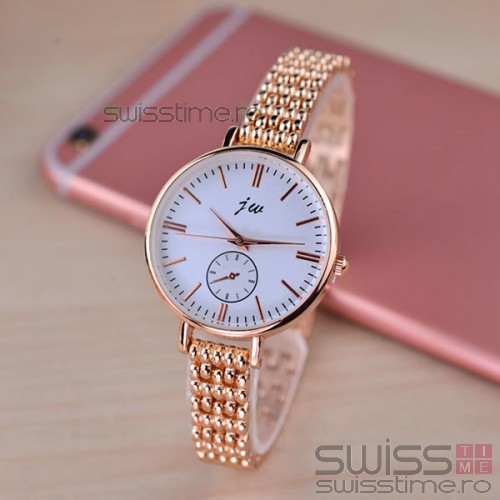 Ceas Dama Quartz jw Fetching-alb