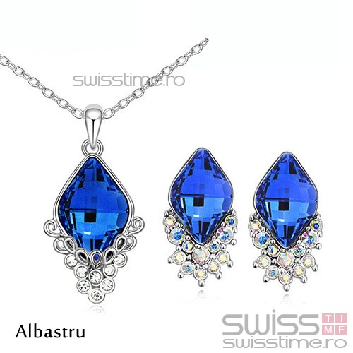 Set Treasured Diamond-Albastru