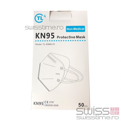 Set 50 bucati Masca de protectie KN95 Certificata CE 2797