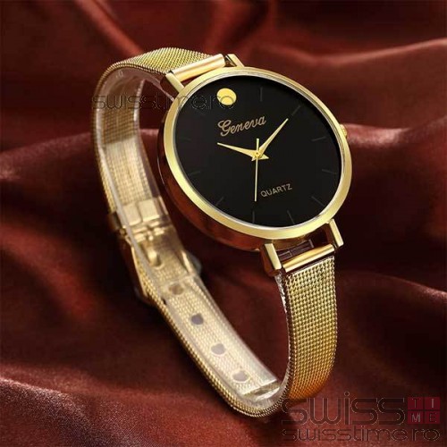 Ceas Dama Quartz Geneva Chic Dot