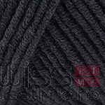 Fir Textil YarnArt Jeans 53, pentru tricotat si crosetat, bumbac si poliacril, Negru, 50 gr