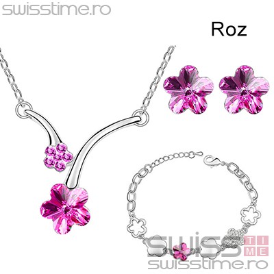 Set Spring Pastel Flowers-Roz