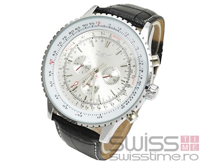 Ceas Automatic Jaragar Montbrillant Quadrant-alb