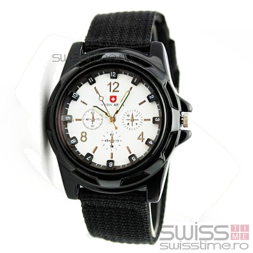 Ceas Quartz Swiss Army -alb