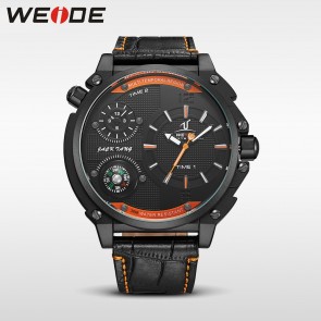 Ceas WEIDE Quartz Casual Sport Orange UV1507B-5C