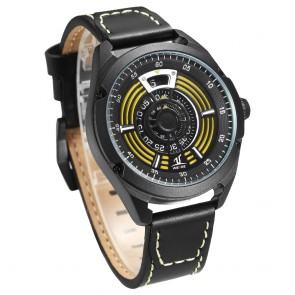 Ceas WEIDE Quartz Casual Sport Galben UV1701B-3C