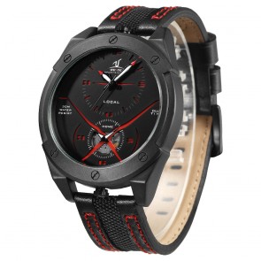 Ceas WEIDE Quartz Casual Sport Rosu UV1703-2C