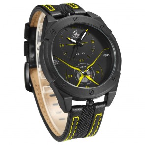 Ceas WEIDE Quartz Casual Sport Galben UV1703-3C