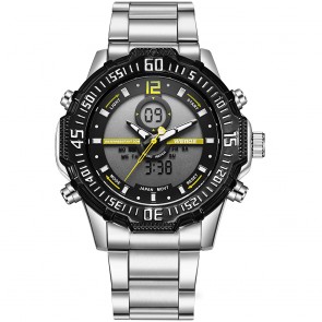 Ceas WEIDE Quartz Casual Sport Galben WH6105-4C