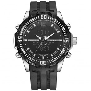 Ceas WEIDE Quartz Casual Sport Negru WH6105s