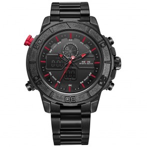 Ceas WEIDE Quartz Casual Sport Rosu WH6108B-2C