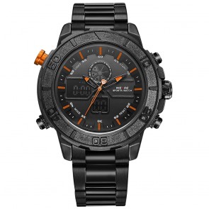 Ceas WEIDE Quartz Casual Sport Orange WH6108B-5C