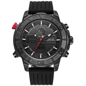 Ceas WEIDE Quartz Casual Sport Negru WH6108B-6C