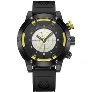 Ceas WEIDE Quartz Casual Sport Galben WH6301B-3C