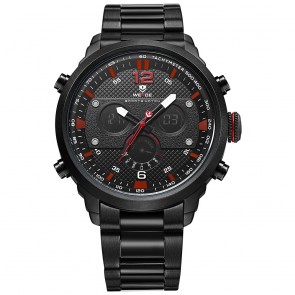 Ceas WEIDE Quartz Casual Sport Rosu WH6303B-2C