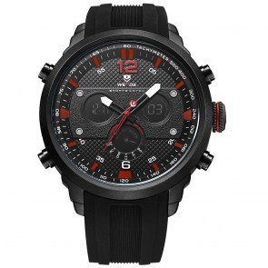 Ceas WEIDE Quartz Casual Sport Rosu WH6303B-6C