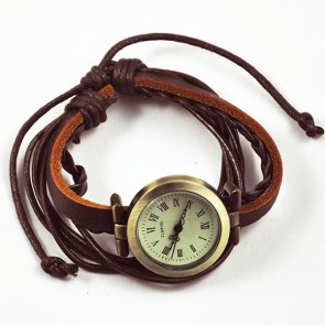 Ceas Dama Quartz Vintage Leather Strap