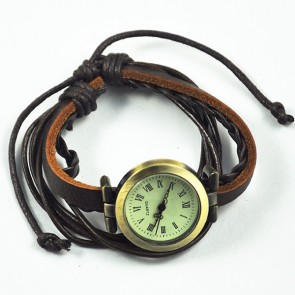 Ceas Dama Quartz Vintage Leather Strap