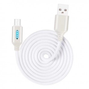 Cablu de date si incarcare tip USB-C 1m 13009CBL-argintiu