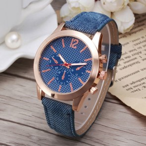 Ceas Dama Quartz Rose Denim