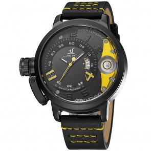 Ceas WEIDE Quartz Casual Sport Galben UV1606B-3C