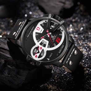 Ceas WEIDE Quartz Casual Sport Rosu UV1702B-6C