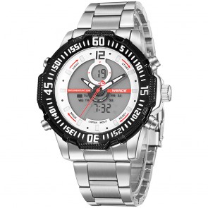 Ceas WEIDE Quartz Casual Sport Alb WH6105-2C