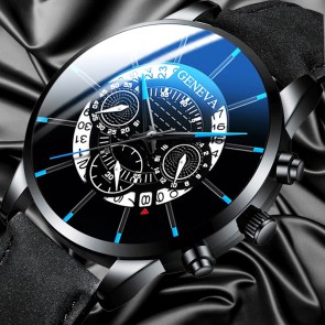 Ceas Quartz Geneva Black Spider