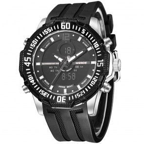 Ceas WEIDE Quartz Casual Sport Negru WH6105-7C