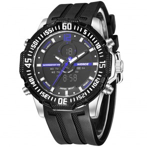 Ceas WEIDE Quartz Casual Sport Albastru WH6105-11C