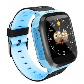 Ceas Sport Fitness Tracker Smartwatch Kids Q02-albastru