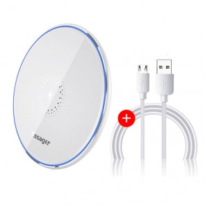 Incarcator Wireless Fast Charger 13004CBL-alb