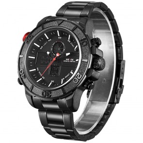 Ceas WEIDE Quartz Casual Sport Negru WH6108B-1C