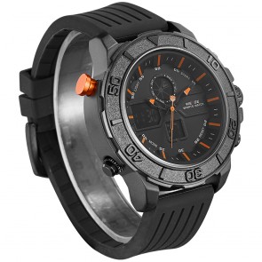 Ceas WEIDE Quartz Casual Sport Orange WH6108B-10C