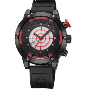 Ceas WEIDE Quartz Casual Sport Rosu WH6301B-2C