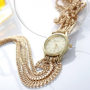 Ceas Dama Quartz Geneva Chain