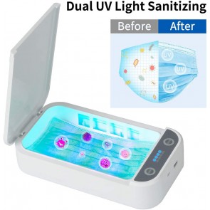 Aparat de dezinfectare si sterilizare cu lumina UVC de generatie 2 pentru telefon, chei si alte obiecte 4017UVC