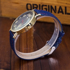 Ceas Dama Quartz Geneva Denim