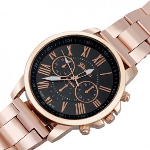 Ceas Dama Quartz Geneva Casual Rose